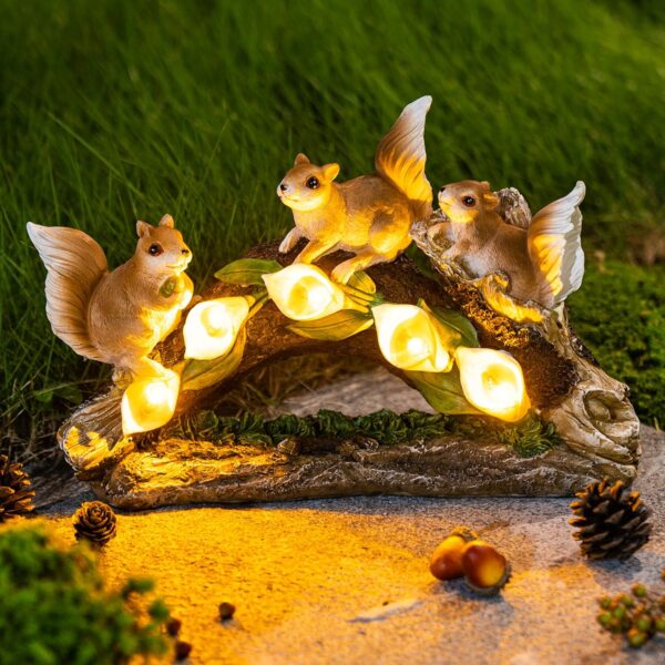 Squirrel Garden Statues